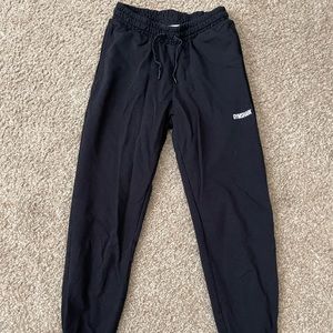 Gymshark black training joggers